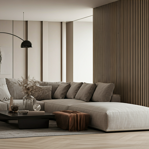 Large modern living area